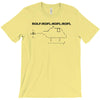 roflcopter funny t shirt geek nerd college gamer T-Shirt
