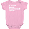 kiedes flea frusciante smith Baby Onesie
