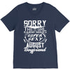 This Girl Is Taken By A Super Sexy August Boyfriend V-Neck Tee