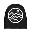 mountain bold (for dark) Baby Beanies