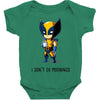 i don't do mornings Baby Bodysuit