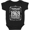 vintage made in 1969 perfectly aged a living legend Baby Bodysuit
