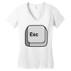 esc Women's V-Neck T-Shirt