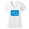 suck it trebek Women's V-Neck T-Shirt