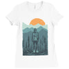 hiker Ladies Fitted T-Shirt