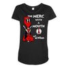 merc with a mouth Maternity Scoop Neck T-shirt
