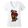rum ham Women's V-Neck T-Shirt