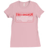 Free Orgasm Coupon Ladies Fitted T-Shirt