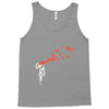 banksy headshot butterfly Tank Top