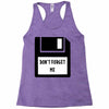 Don't Forget Me Disk Racerback Tank