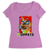 the muppets cartoon ideal birthday present or gift Women's Triblend Scoop T-shirt