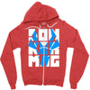 die antwoord donker mag Zipper Hoodie