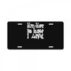 hip hop is how i live License Plate