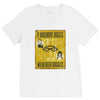 beer goggles sign, ideal gift or birthday present. V-Neck Tee