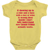 casual friday Baby Bodysuit