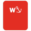 w anchor funny pub joke Mousepad