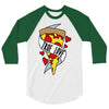 true love pizza 2 3/4 Sleeve Shirt