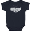 nbc psych fist bump Baby Bodysuit