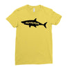 Momma Shark Ladies Fitted T-Shirt