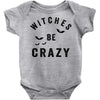 witches be crazy Baby Bodysuit