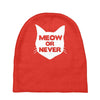 meow or never Baby Beanies
