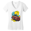 dandy beats Women's V-Neck T-Shirt