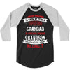 Super Cool Grandad Of A Freaking Awesome Grandson 3/4 Sleeve Shirt