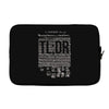 political illiteracy Laptop sleeve