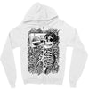 boombox skull Zipper Hoodie