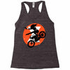 black attack Racerback Tank