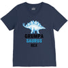 grumpa saurus rex V-Neck Tee