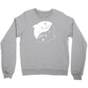 yin yang shark Crewneck Sweatshirt