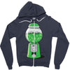 brussels sprout machine Zipper Hoodie