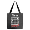 gsus saves chord Tote Bags