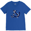 double anchor V-Neck Tee