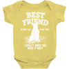 Best Friend Bull Terrier Baby Bodysuit