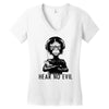 hear no evil Women's V-Neck T-Shirt