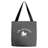 camp half blood white and black outline Tote Bags