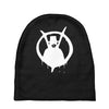 new v for vendetta logo Baby Beanies