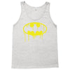 batman dying bleeding logo Tank Top