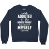 i was addicted to the hokey pokey Crewneck Sweatshirt