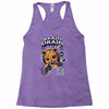 brain drain fox Racerback Tank