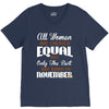 all women are created equal but only the best are born in november V-Neck Tee