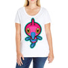 dubious disc Ladies Curvy T-Shirt