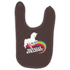 rainbow unicorn Baby Bibs