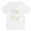 10 kinds of people binary V-Neck Tee