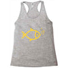 gold fish Racerback Tank