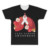 lung cancer awaneress All Over Men's T-shirt