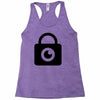 padlock eye Racerback Tank
