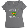 world's best mommy Women's Triblend Scoop T-shirt